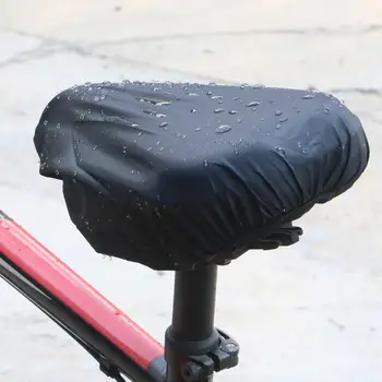 Велосипедна седалка дъжд покритие силиконова гъба седалка капак водоустойчив еластични седла защитни велосипеди седло покритие за велосипеди