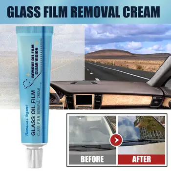 Кола прозорец масло филм чисти масло отстраняване кола стъкло масло петна петна авто чисто масло с гъба за почистване на предното стъкло Prote J0z8