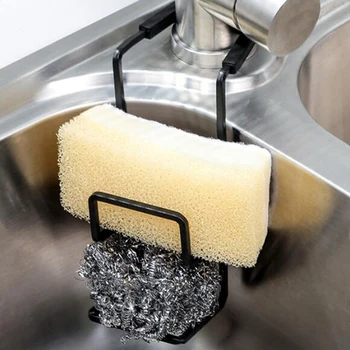 Мивка Caddy мивка гъба притежателя малка кухня баня метален организатор течна чиния отцедник кранче багажник душ удобен