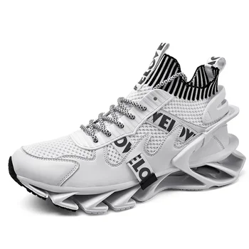 2023 Обувки за бягане Леки маратонки Мъжки неплъзгащи се обувки за бягане Дишаща мрежа Спортни обувки за мъже Джогинг Работа Фитнес