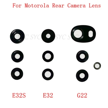 2 комплекта стъкло за задна задна камера за Motorola Moto G22 E32 E32S камера стъкло обектив ремонт части