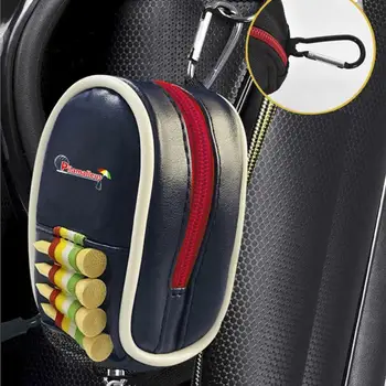 Чанта за съхранение на топка за голф Износоустойчива торбичка за топка за голф Влагоустойчиви топки за голф Носете джобен организатор случай за открито 골프백
