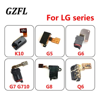 Нов оригинален слушалки за слушалки Audio Jack Flex кабел за LG K10 G5 G6 G7 G710 G8 Q6