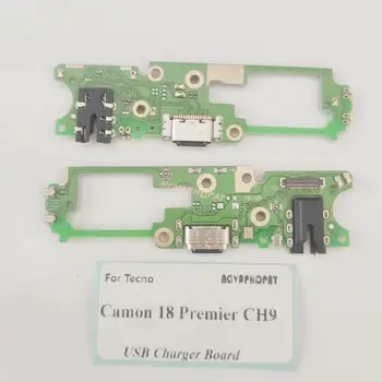 За Tecno Camon 18 Premier CH9 CH9N USB док зарядно устройство порт щепсел слушалки аудио жак микрофон MIC Flex кабел зареждане съвет