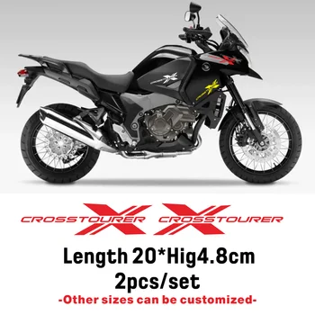 2 X нов мотоциклет велосипед резервоар за гориво стикер тяло стикер каска LOGO апликация за Honda crosstourer x 1200 HONDA CROSSTOURER