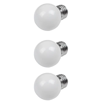 15 броя E27 0.5W AC220V бяла лампа с нажежаема жичка крушка декорация лампа