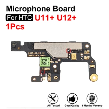 За HTC U11 + U12 + U12 Plus микрофон микрофон малка платка Flex кабел резервни части