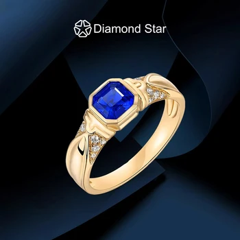 IGI сертифицирани K златни пръстени Lab отглеждани скъпоценни камъни пръстени за жени 2024 Нов дизайн по поръчка фини бижута сватбени пръстени