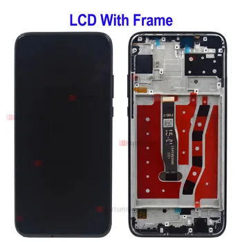 6.4'' дисплей с рамка за Huawei Nova 5i LCD сензорен екран дигитайзер събрание за Huawei Nova 5i LCD GLK-LX1 LX2 LX3
