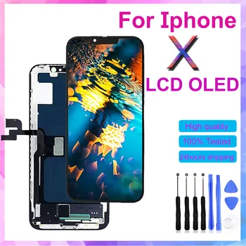 OLED LCD за iPhone X 11 12 13 дисплей на едро цена фабрика дисплей за iPhone XS XR 11 Pro 12 13 Pro макс екран замяна