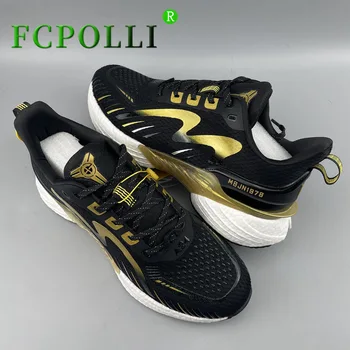 2023 Нови спортни обувки Мъжки меки обувки за бягане Унисекс маратонки против хлъзгане Мъжки дизайнерски обувки за обучение на жени