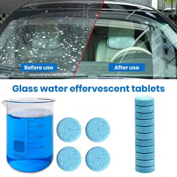  Ефервесцентни таблетки за автомобилни прозорци Ефервесцентни таблетки Супер концентрирана течност за чистачки за автомивка за предно стъкло