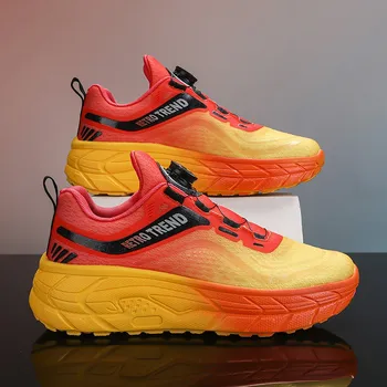 Нови мъже Дамски обувки за бягане Дишащи маратонки за бягане Леки обувки за ходене Мъжки маратонки
