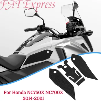 NC750X Протектор за подложка за резервоар за Honda NC 750X NC700X 2014-2021 2020 2019 Мотоциклет стикер Decal газ гориво коляното сцепление сцепление страна