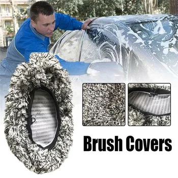 Подмяна кърпа покритие за кола дълга дръжка четка автомивка четка плюшени моп четка капак аксесоари за почистване на автомобили