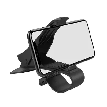 for Gionee K3 Pro (2020) Автомобилно GPS навигационно табло Държач за мобилен телефон Клип - черен
