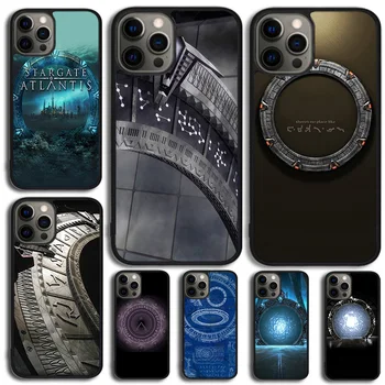 Stargate Atlantis Калъф за телефон за Apple 11 Pro Max 6 8 7 Plus SE2020 Coque За iPhone 14 15 13 12 Mini XR XS Max Cover