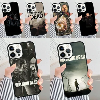 Negan Walking Dead калъф за телефон Cover coque За iPhone 15 14 13 12 Mini 11 XS XR Pro Max 6 7 8 Plus SE2020 Fundas