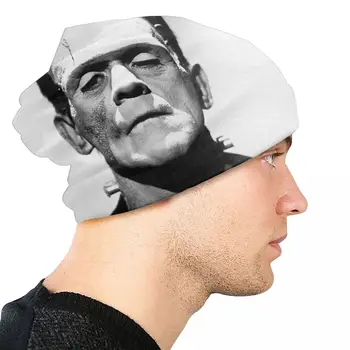 Frankenstein Skullies Beanies Caps Cool Winter Warm Women Men Knitted Hat Unisex Adult Horror Halloween Monster Bonnet Hats