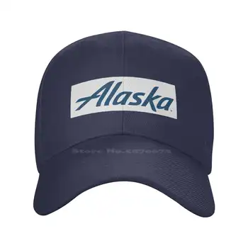 Аляска Еърлайнс Лого с най-високо качество Дънкова шапка Бейзболна шапка Плетена шапка