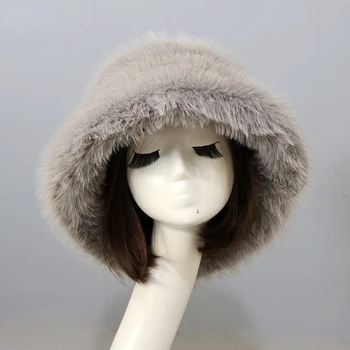 Рибарска шапка Нова имитация на козина за зимна топлина