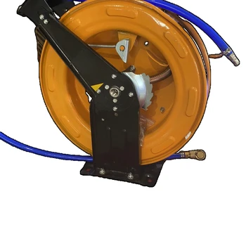  Високо налягане желязо колело седалка автоматично свиване трахеална намотка устройство гумена тръба високо налягане въздух барабан оръдие работилница