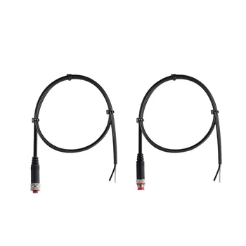 Premium качество конектор за Ebike дисплей 2pc водоустойчив сигнал линия кабел перфектен за Bafang електрически велосипед оборудване