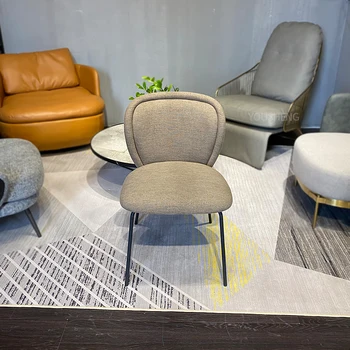 Минималистичен стол за спалня Луксозен скандинавски салон Дизайн Трапезни маси Разширени офис Muebles Para El Hogar Мебели за дома