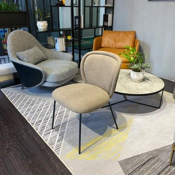 Минималистичен стол за спалня Луксозен скандинавски салон Дизайн Трапезни маси Разширени офис Muebles Para El Hogar Мебели за дома