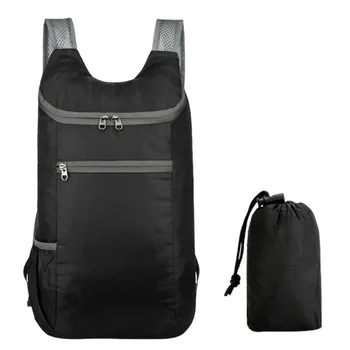 Нова колоездачна бапак водоустойчива външна чанта Сгъваема туристическа раница за катерене Пътуване за съхранение Daypack чанта MTB аксесоар