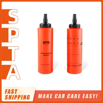 (единична продажба)SPTA 400ml кола восък полски течен под-бутилка многофункционален автоматично полиране восък под-бутилка течна опаковка