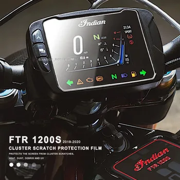 Мотоциклет табло HD клъстер екран защита от надраскване нано стъкло филм за индийски FTR 1200S 1200 S 2019-2020