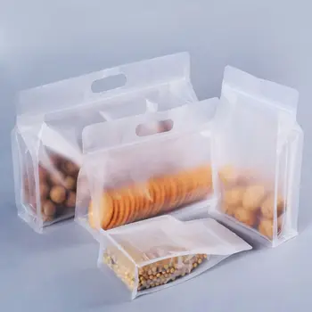 Начало & Кухня Организация на хладилници за многократна употреба Непропускливи контейнери за съхранение Чанта за съхранение на храни Торбичка с цип Пресни чанти