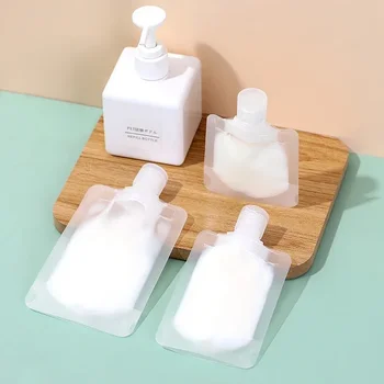 10pcs 30/50/100ml преносими течни козметични чанти пътуване лосион опаковъчни чанти шампоан крем за лице сапун за ръце течен контейнер за съхранение