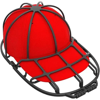 1pcs многофункционална бейзболна шапка шайба годни шапка шайба рамка PP измиване клетка двуетажни шапка почистващи протектори