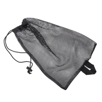 Бързо сухо плуване гмуркане нетна чанта шнур тип водни спортове шнорхел плавници съхранение